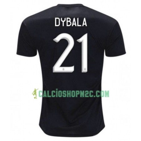 Argentina Paulo Dybala 21 Maglia Trasferta Copa América 2019 Manica Corta
